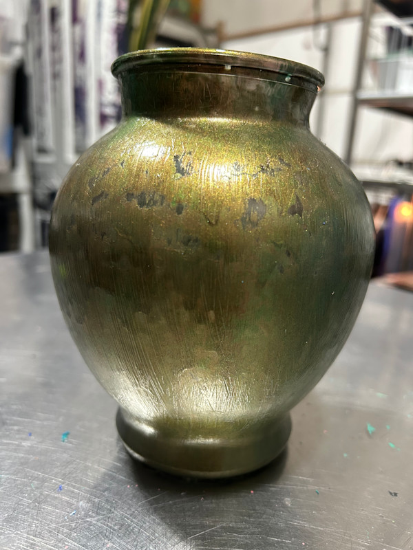 Patina Harvest Vase by JD Hecht