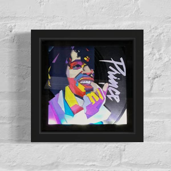 Prince POP Art BOX by JD Hecht