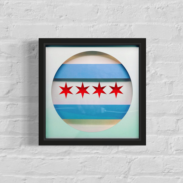 Chicago Flag by JD Hecht