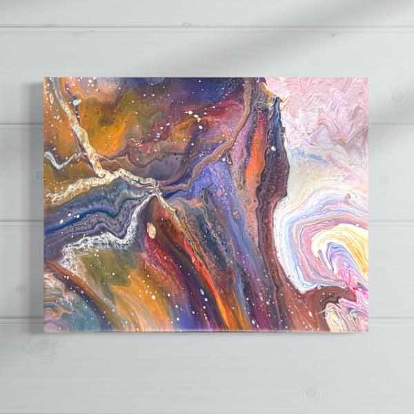 Unfolding of the Painted Daybreak by JD Hecht | Creatively Cutz Studio, Image 1.