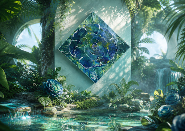 Caribbean Rose: Immersive Original Edition #1 by JD Hecht | Creatively Cutz Studio
