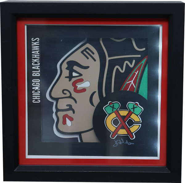 Chicago Blackhawks Limited Edition B.O.X. Proof 1 by JD Hecht