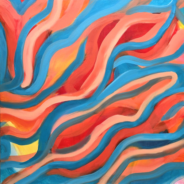 Abstract Rhythms - Channel Country by Kate Hessling