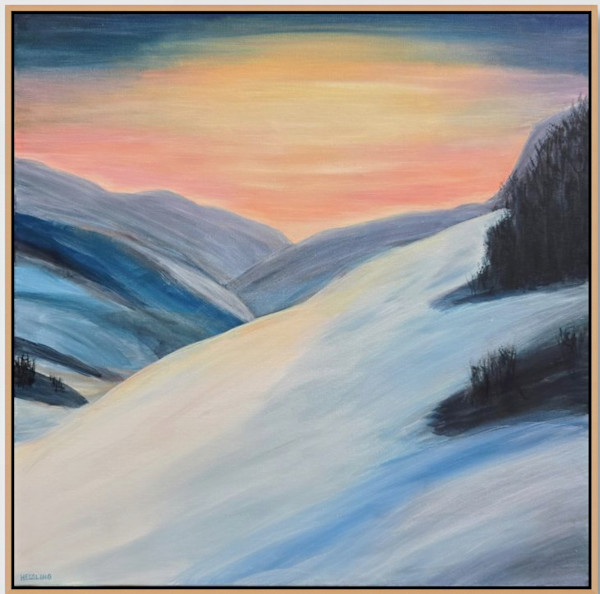 Rugged Mountain Range by Kate Hessling