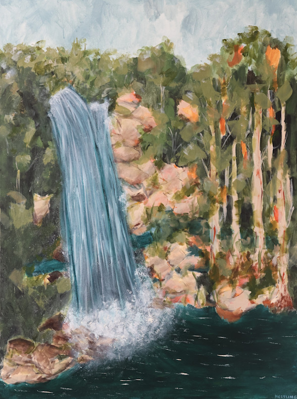 Waterfall by Kate Hessling