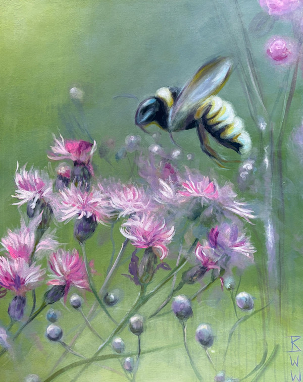 Ironweed and the American Bumblebee by Beth Walldorf