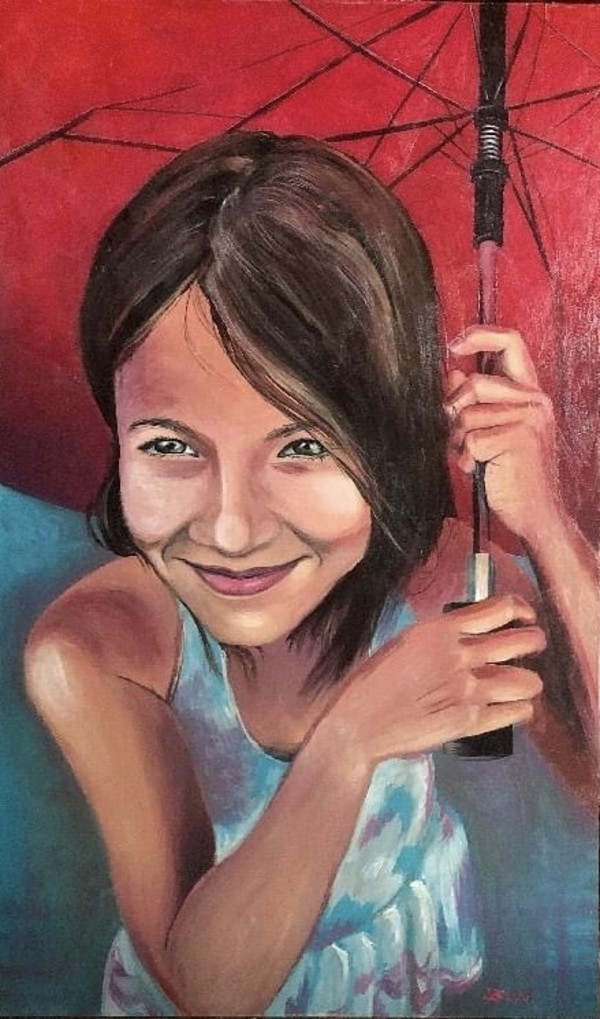 Portrait of Maura by Beth Walldorf