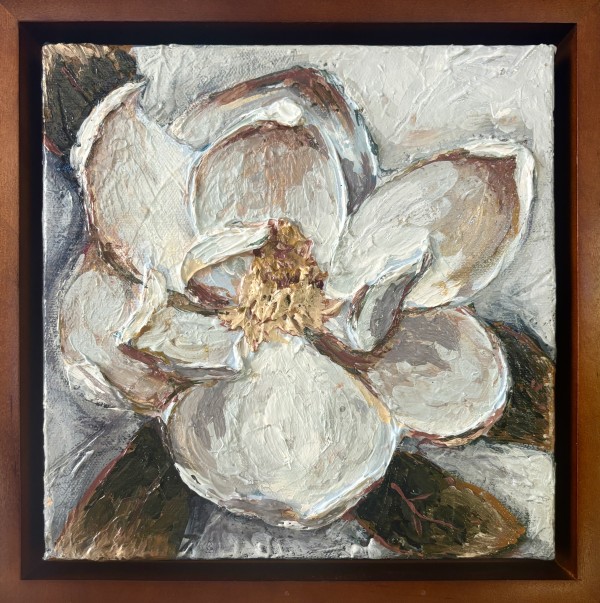 Magnolia Triptych for Alex by Beth Walldorf