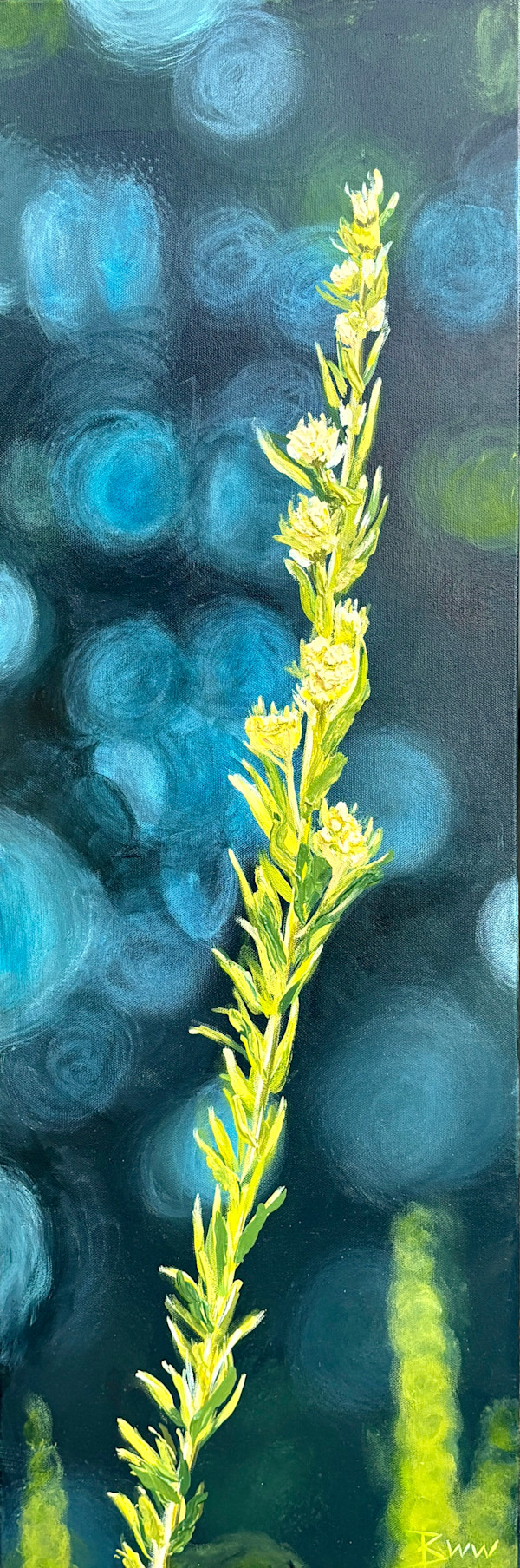 Native Lespedeza at Twighlight by Beth Walldorf