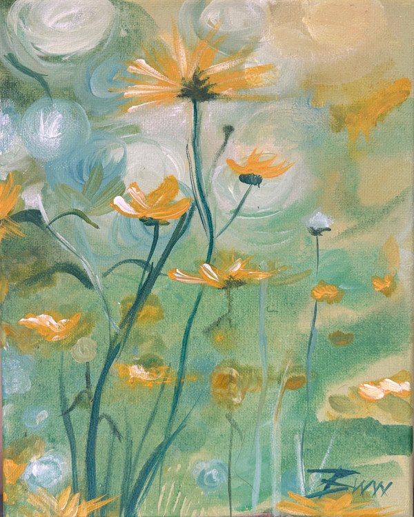 Marsh Coneflowers by Beth Walldorf