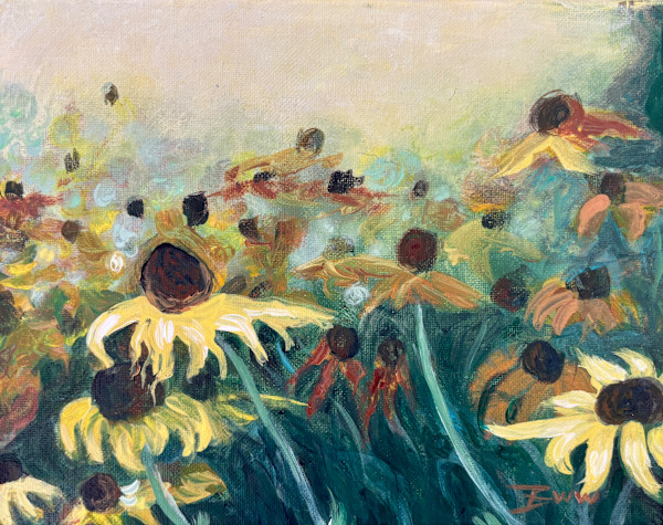 Coneflower Field by Beth Walldorf
