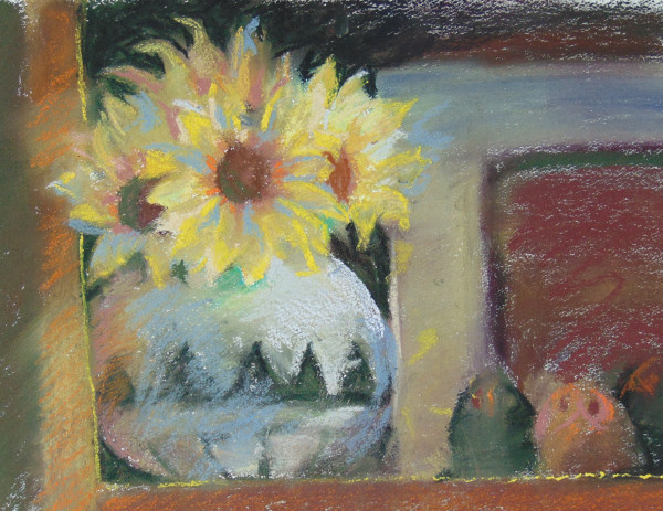 Sunflowers and Owls by Catherine Kauffman