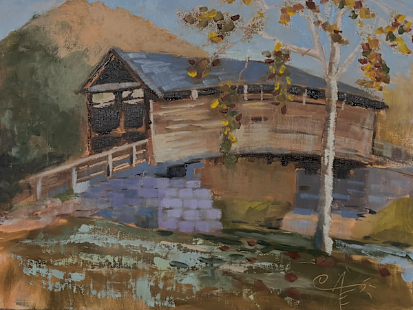 Humpback Bridge near Covington, VA by Catherine Kauffman