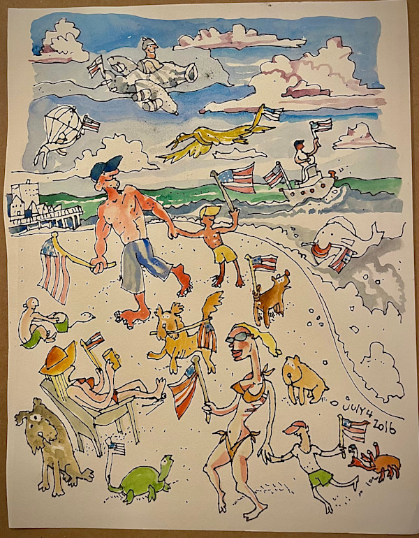 July 4th at Surfside by Jake Bialos