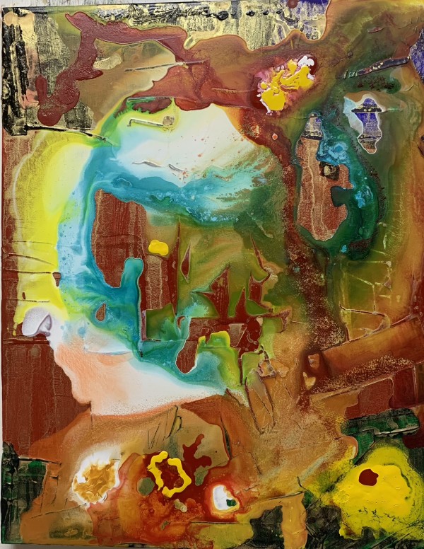 Colors Dancing Through Time (I) by Eduardo Lapetina