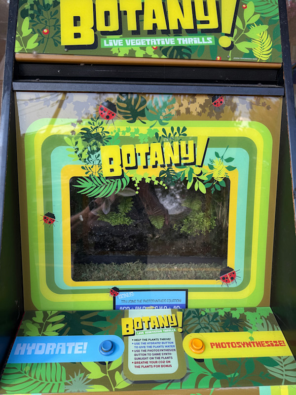 Botany! The Arcade Game by Jason Torchinsky