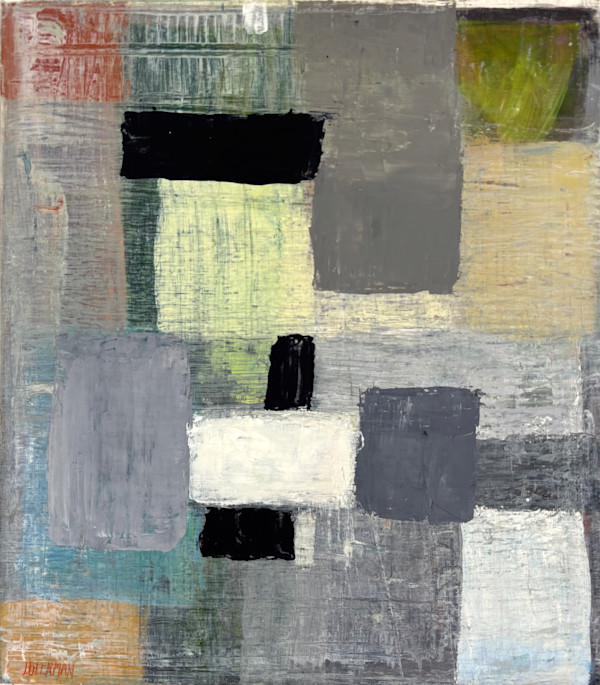 Three Black Shapes by John Beerman