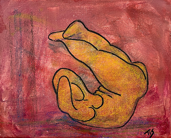 Figuary 28 (sketch) by Thomas Stevens