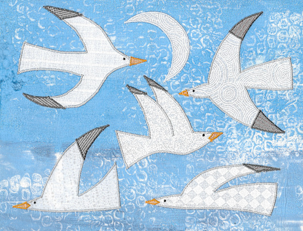 Gulls by Elaine O'Neil