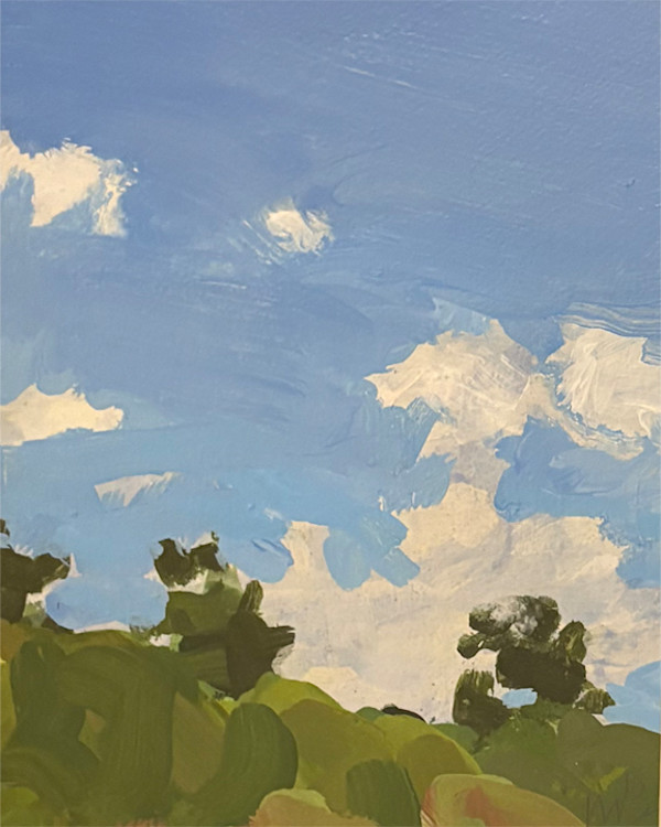 Hillside Cloud Study by Michael Brown, Image 1.