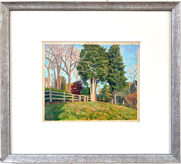 Chatwood Trees, Winter Afternoon (Study) by John Beerman