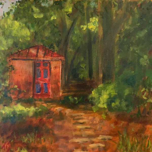 Burwell Necessary (study)  36.079894N  79.10078W by Thomas Stevens