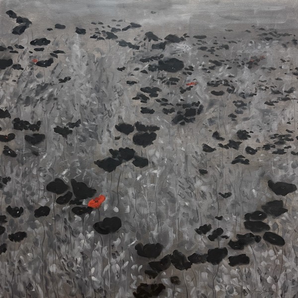 Black Poppies by Thomas Stevens