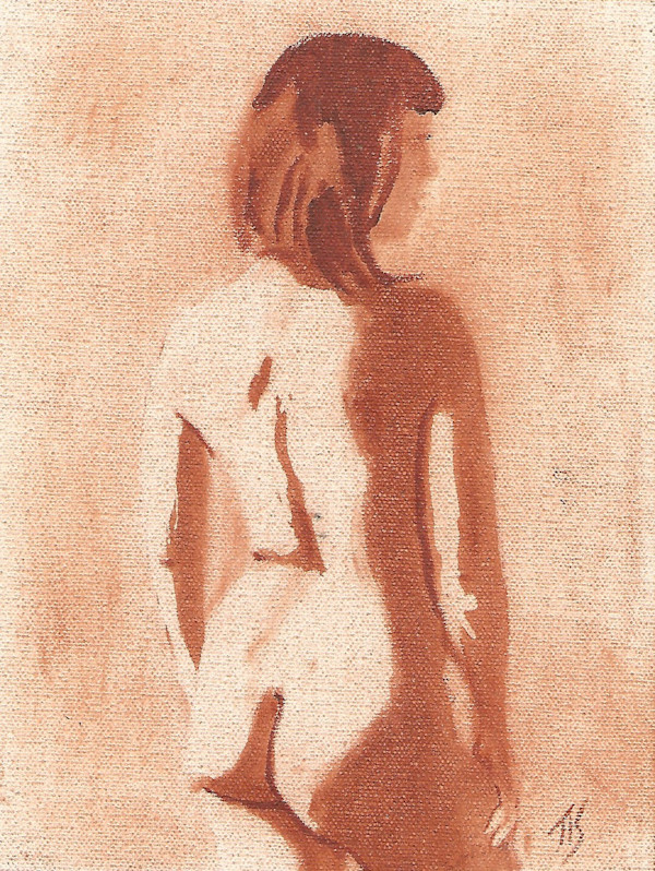 Nude (monochrome) by Thomas Stevens
