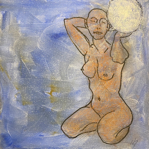 Figuary 27 (sketch) by Thomas Stevens