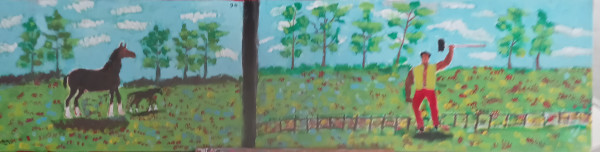 John Henry by Alonzo Clemons, Image 1.