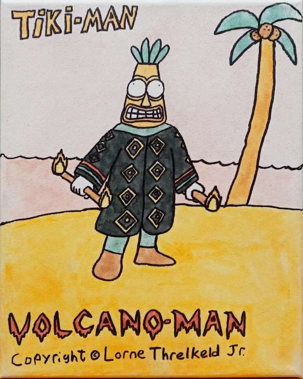 Tiki-Man by Lorne Threlkeld Jr., Image 1.
