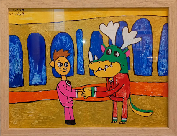 Robert and The Creature by Tristan, Image 1.