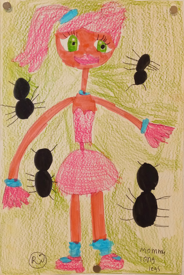 Indie Horror Game Series (Mommy Long Legs) by Rose, Image 1.