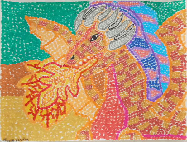 Dragon Breathing Fire by Nicole Vanston, Image 1.