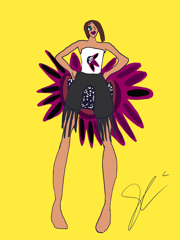 Ameralla  Croqui by Skylar K., Image 1.