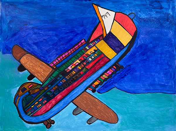 747 Airlines by Cecil M. Brown, Image 1.