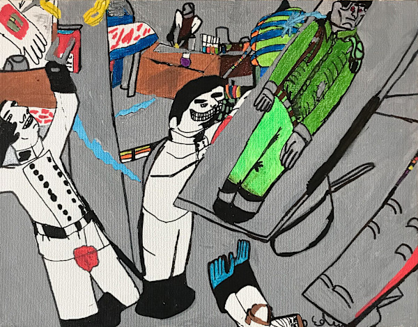 Evil scientists operating by Edward, Image 1.