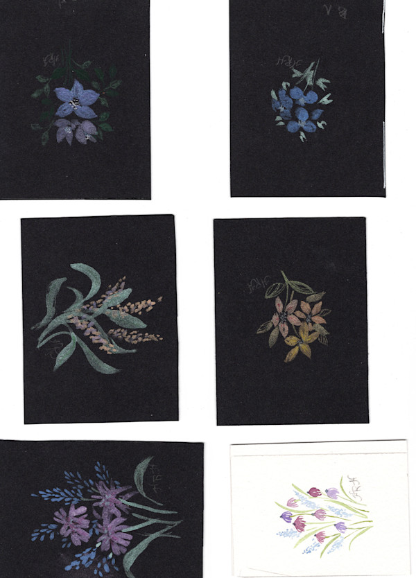 Watercolor  Vignettes 1 by HRH, Image 1.