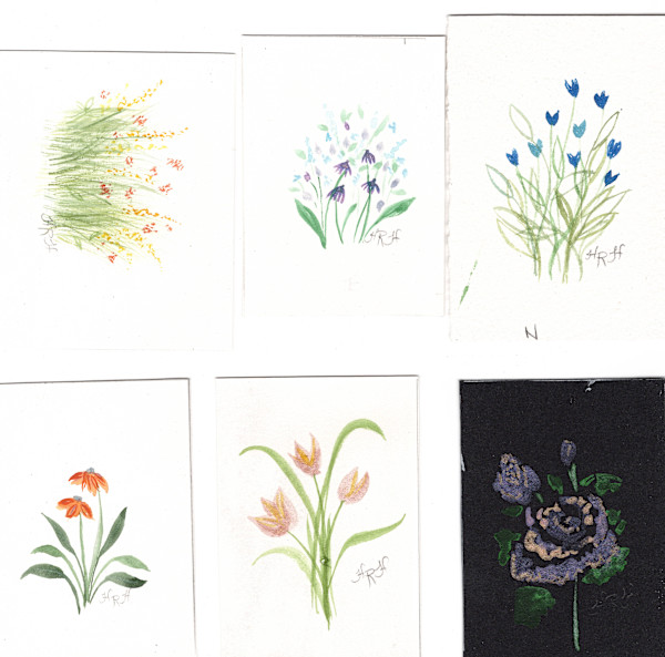 Watercolor  Vignettes 2 by HRH, Image 1.