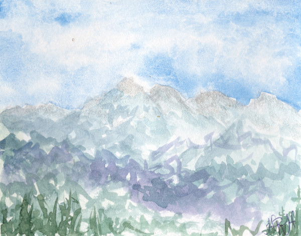 Snow on Mountain by Heather H., Image 1.