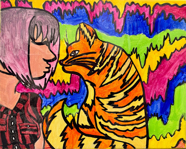 Kiss of a Feline by Quinn Martinez, Image 1.