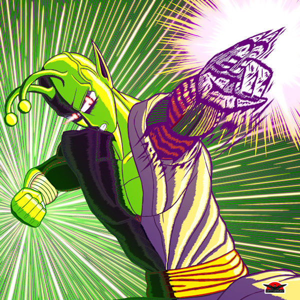 Piccolo in Dragon Ball by Matt Maclean, Image 1.