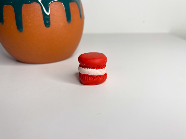 Red Macaroon by Pink Velvet, Image 1.