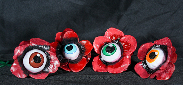 Poppy Flowers 1-4 by repaints_doll, Image 1.