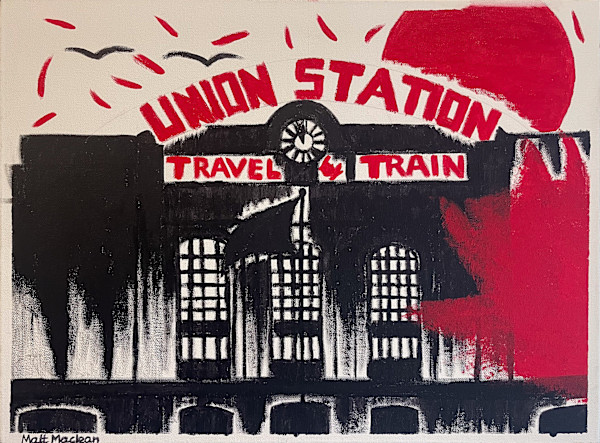 Japanese Painting Theme: Union Station by Matt Maclean, Image 1.