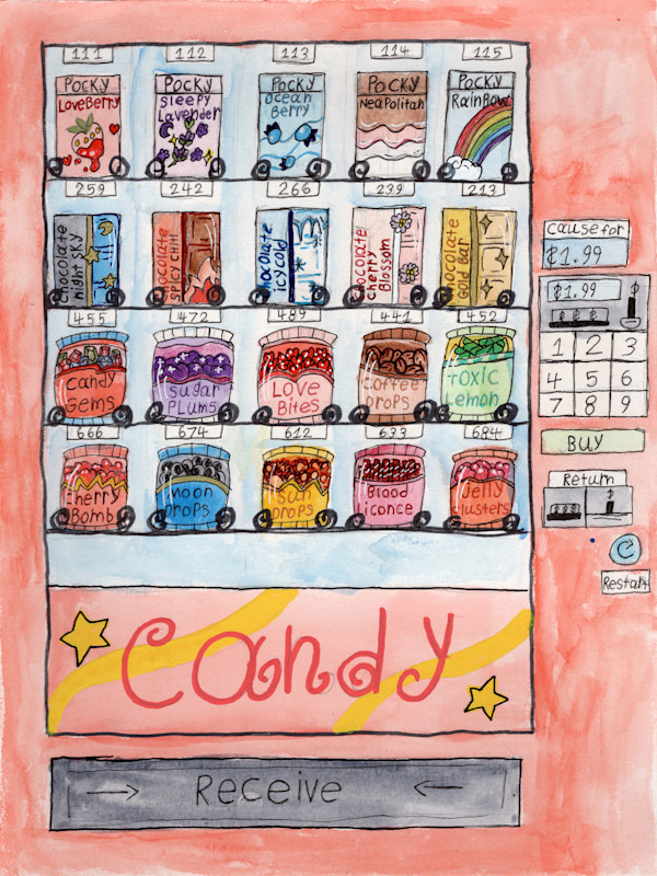 Snack Machine: Candy by Pink Velvet, Image 1.
