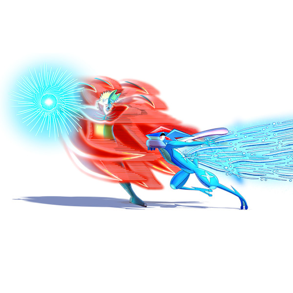 Naruto vs Greninja by Matt Maclean, Image 1.