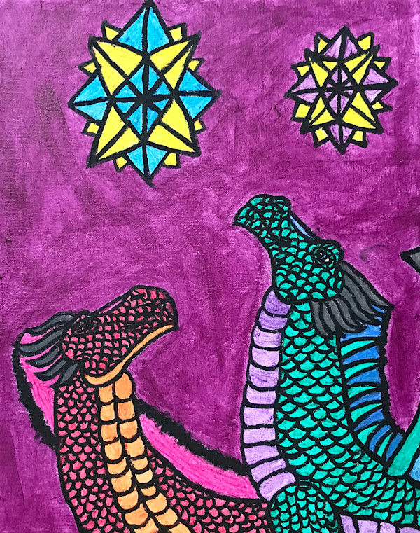 Dragons and Stars by Nicole Vanston, Image 1.