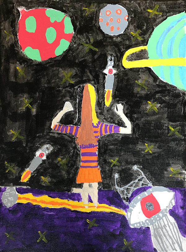 Girl In Space by Seth, Image 1.