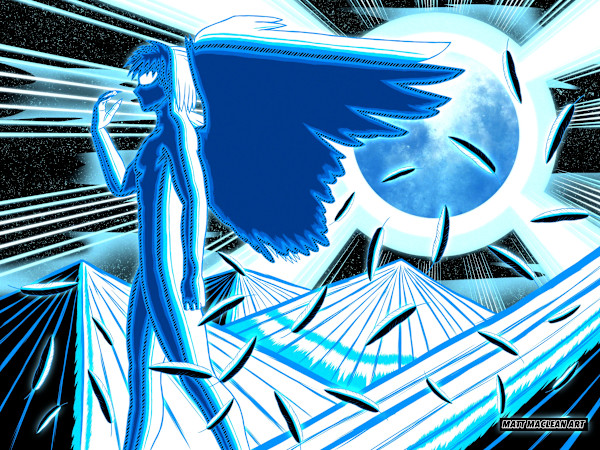 The Dark Angel by Matt Maclean, Image 1.